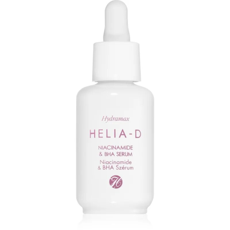 Helia-D Hydramax Niacinamide & BHA obnovitveni serum za obraz za problematično kožo 30 ml