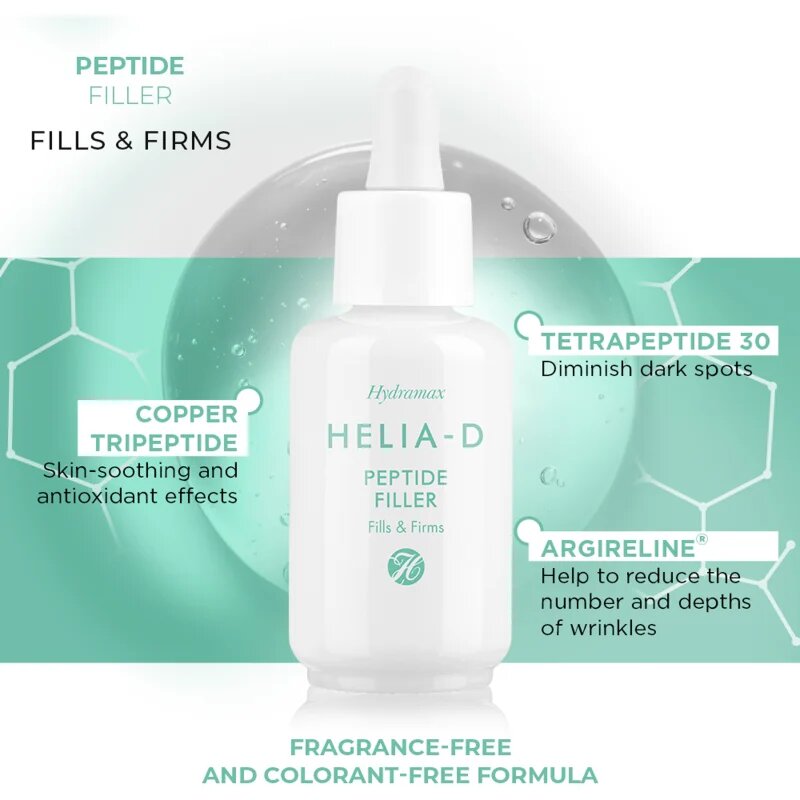 Helia-D Hydramax Peptide Filler serum za učvrstitev 30 ml