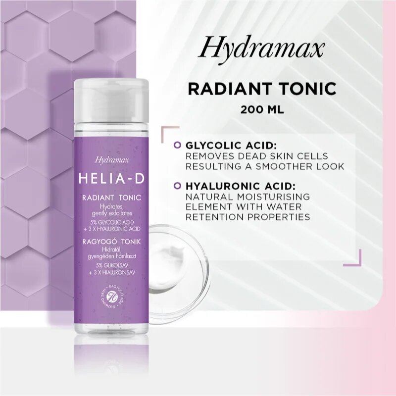 Helia-D Hydramax posvetlitveni tonik 200 ml