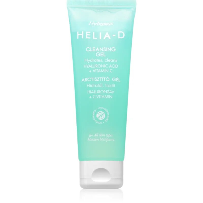 Helia-D Hydramax vlažilni čistilni gel 125 ml