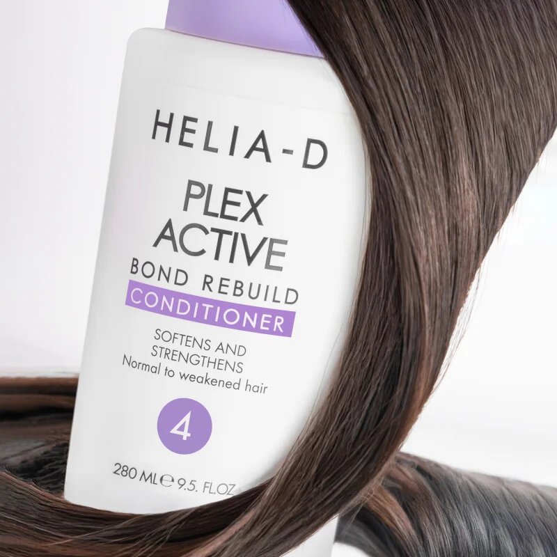 Helia-D Plex Active Bond Rebuild krepilni in obnovitveni balzam za vse tipe las 280 ml