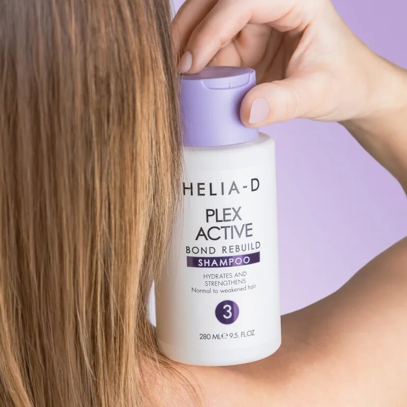 Helia-D Plex Active Bond Rebuild šampon za okrepitev las za vse tipe las 280 ml