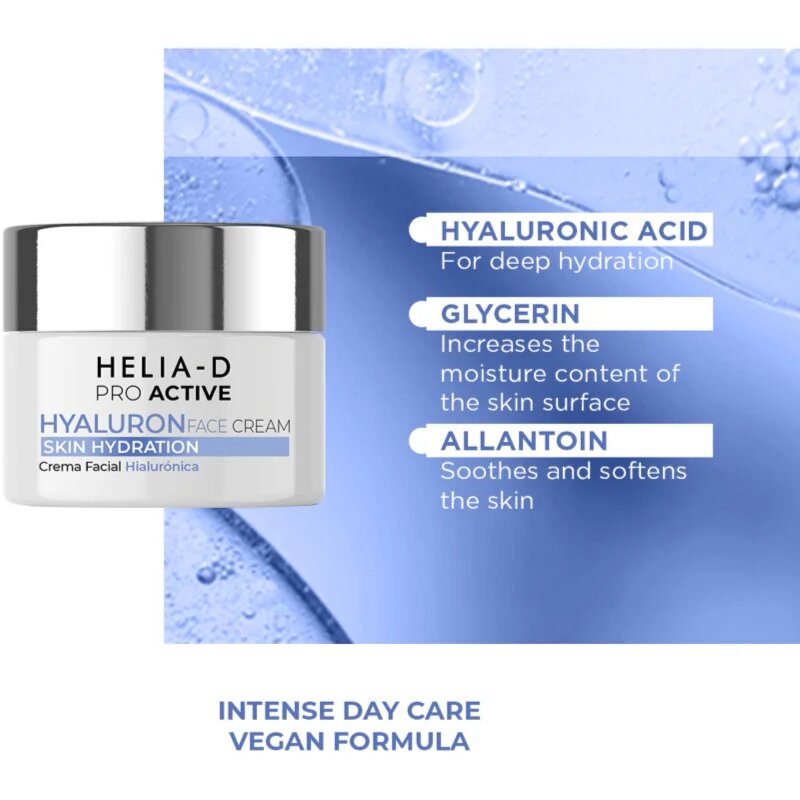 Helia-D Pro Active Hyaluron vlažilna krema 50 ml