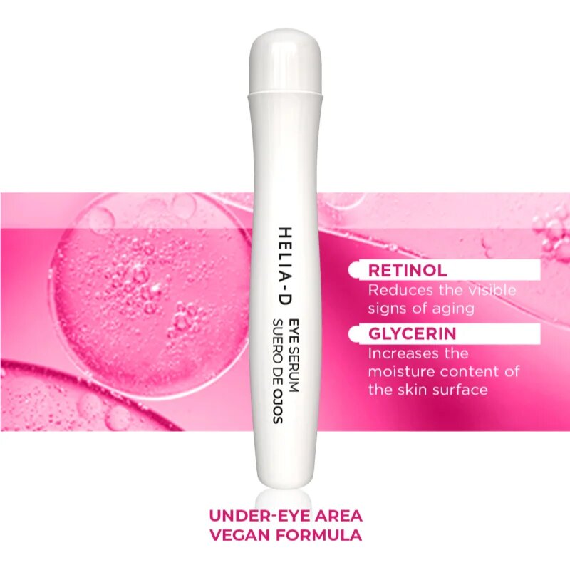 Helia-D Pro Active serum za oči z retinolom 15 ml