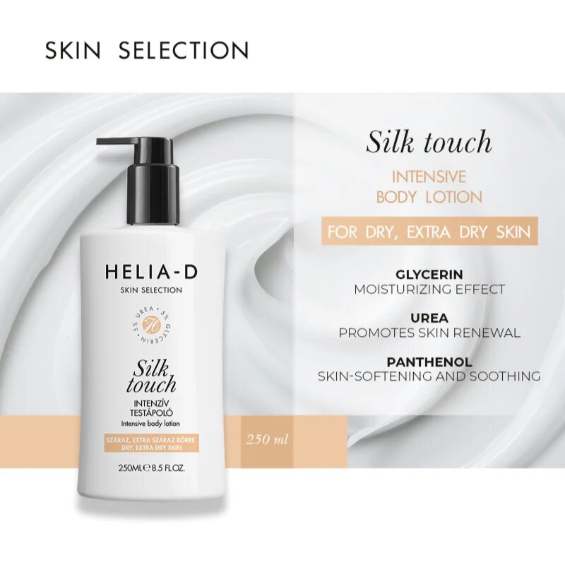 Helia-D Skin Selection krema za telo za suho do zelo suho kožo 250 ml