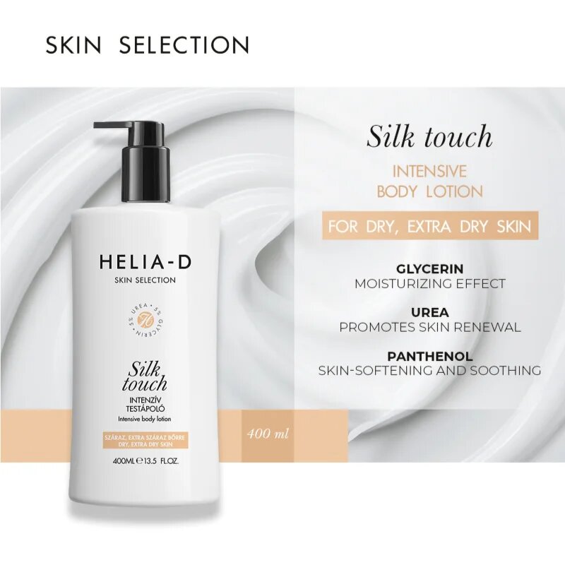 Helia-D Skin Selection krema za telo za suho do zelo suho kožo 400 ml