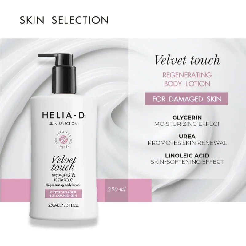 Helia-D Skin Selection regeneracijska krema za telo za razpokano kožo 250 ml
