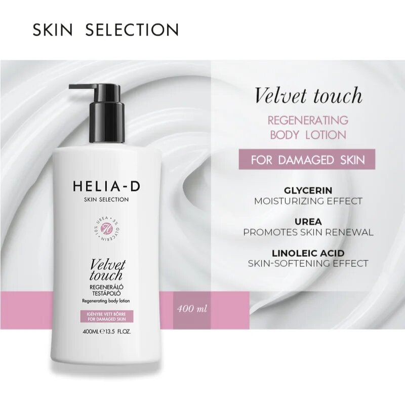 Helia-D Skin Selection regeneracijski losjon za telo za razpokano kožo 400 ml