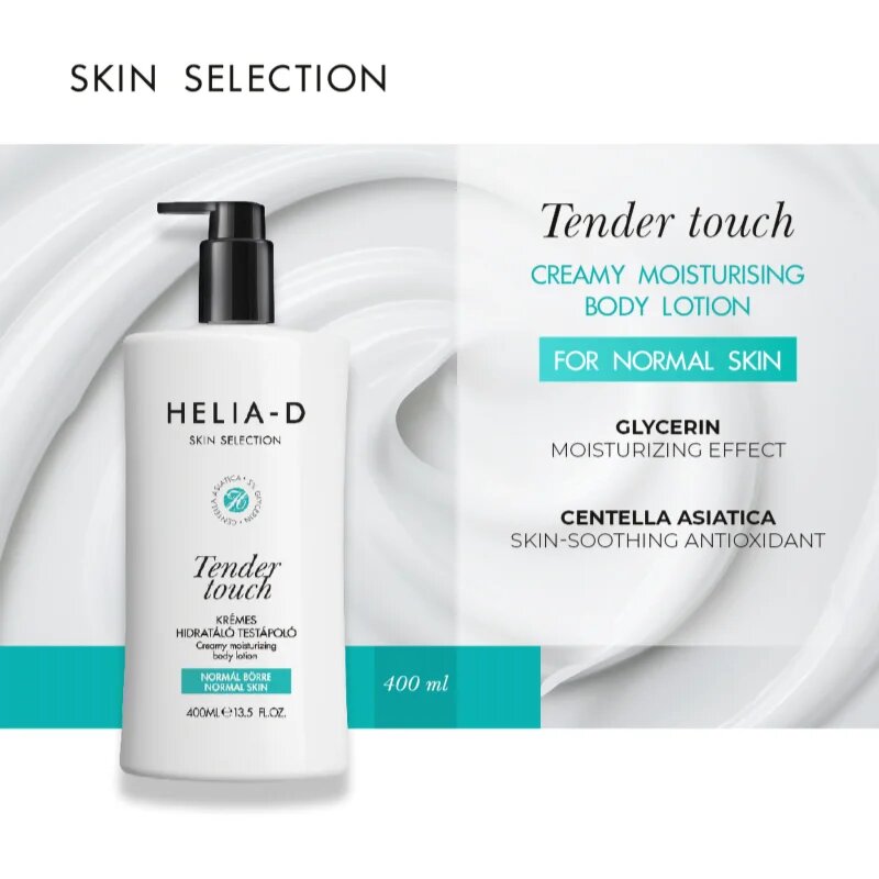 Helia-D Skin Selection vlažilna krema za telo za normalno kožo 400 ml