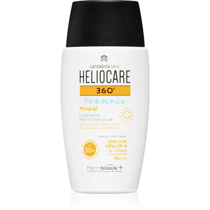 Heliocare 360° Pediatrics fluid mineralna krema za sončenje SPF 50+ 50 ml