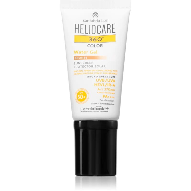Heliocare 360° tonizirajoč zaščitni gel SPF 50+ odtenek Bronze 50 ml