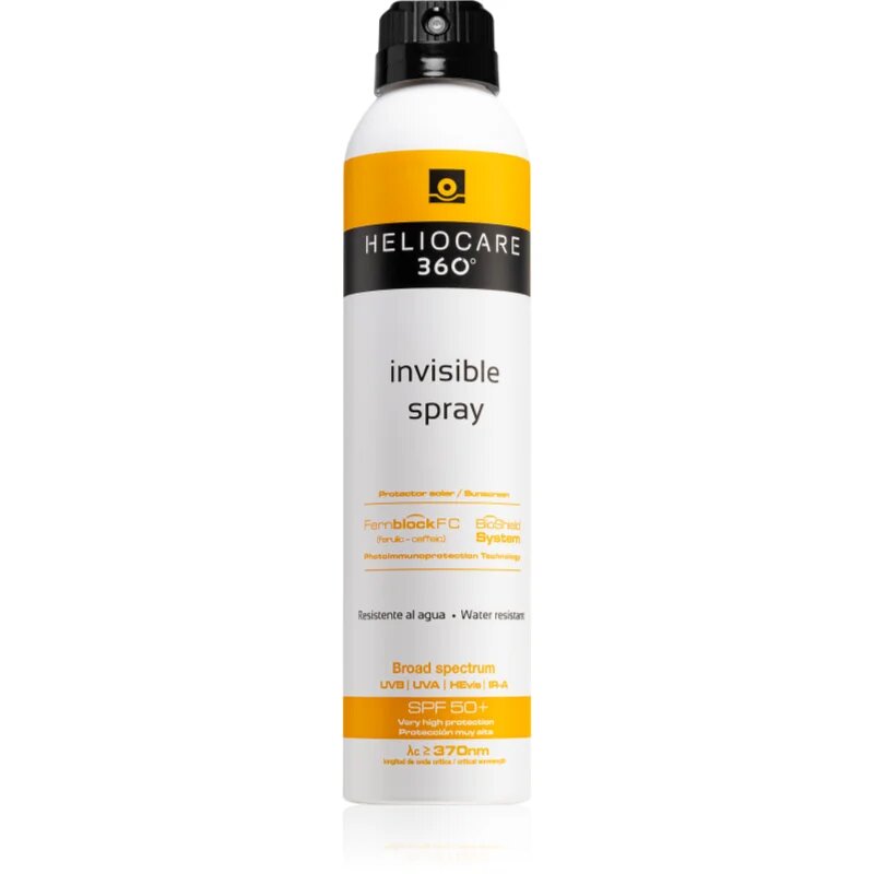 Heliocare 360° transparentno zaščitno pršilo SPF 50+ 200 ml