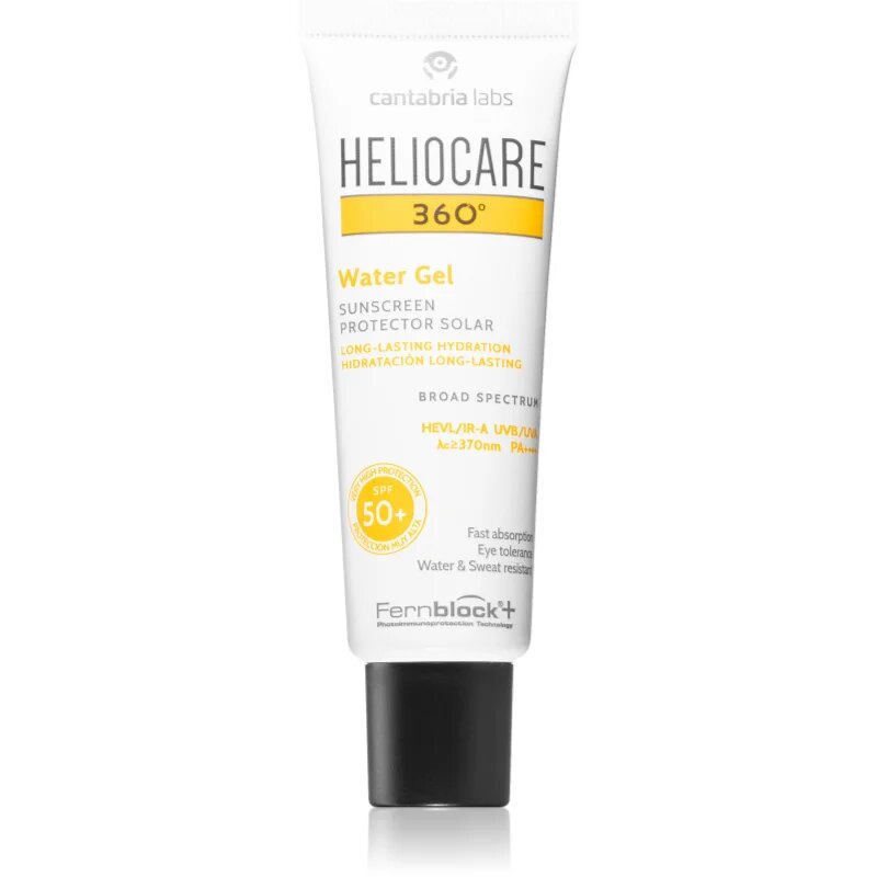 Heliocare 360° Water Gel Sunscreen vlažilni gel za sončenje SPF 50+ 50 ml