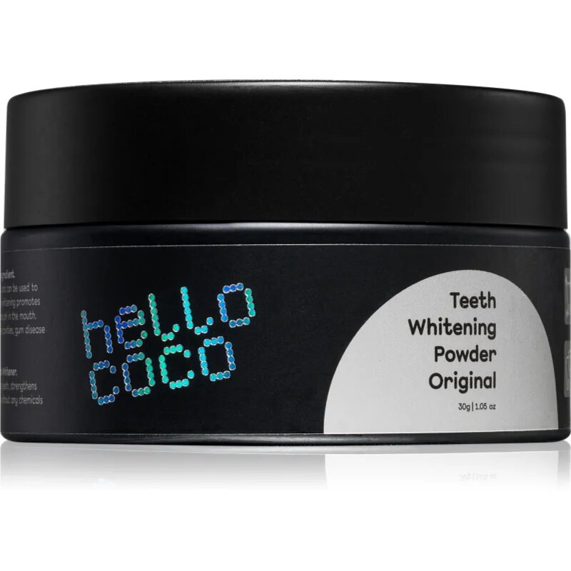 Hello Coco Original aktivno oglje za beljenje zob 15 g