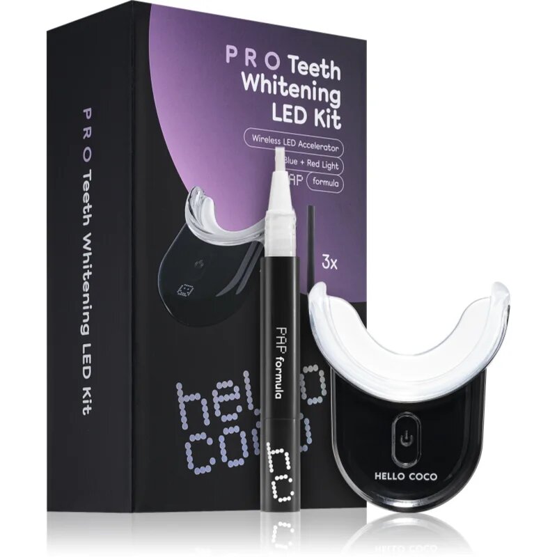 Hello Coco PAP Pro Whitening Led Kit belilni set