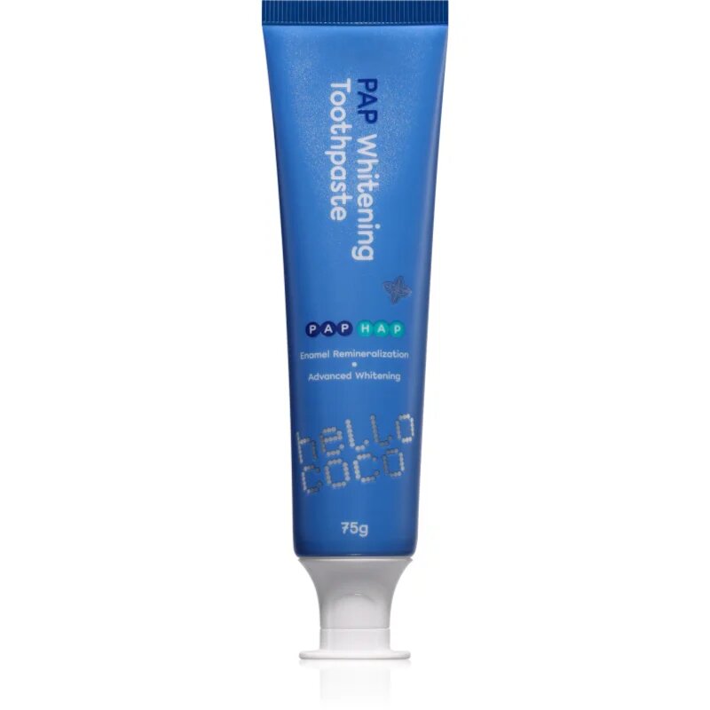 Hello Coco PAP Whitening Toothpaste zobna pasta za beljenje zob z okusom Mint 75 g