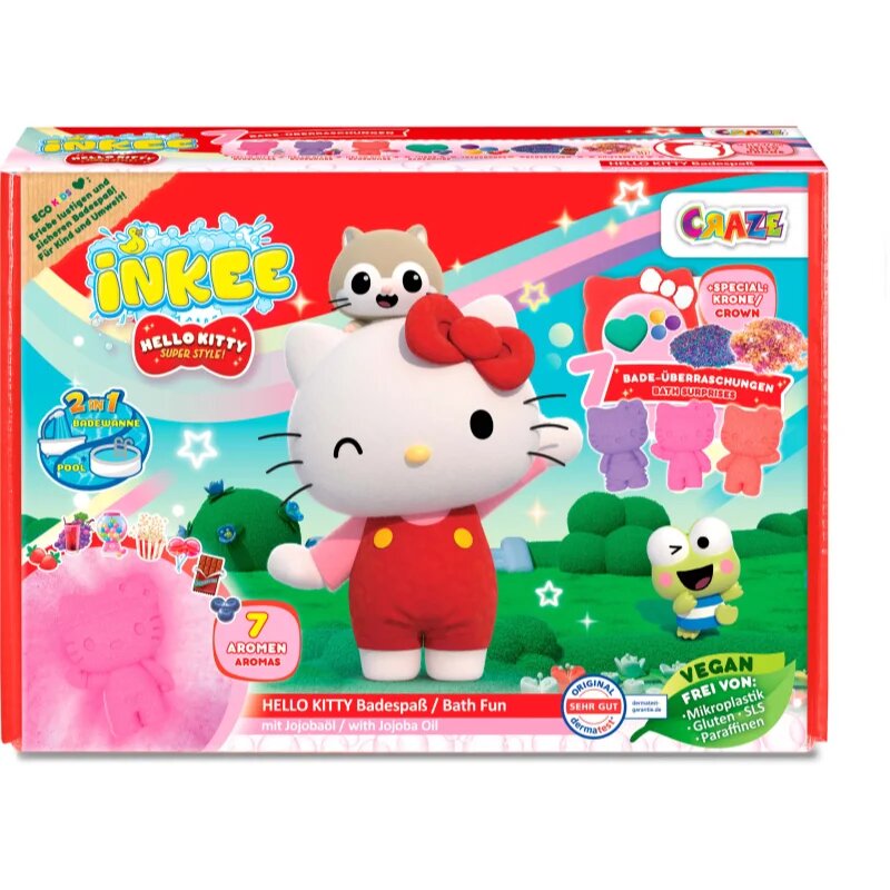 Hello Kitty Gift Box Bath darilni set za kopel za otroke