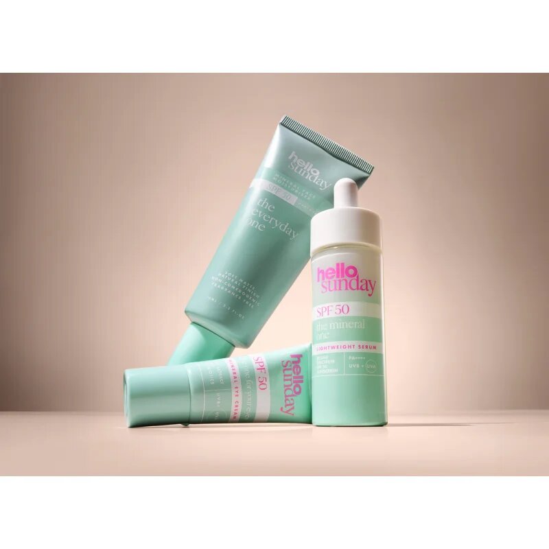 hello sunday the mineral one lightweight serum drops lahki serum SPF 50 30 ml