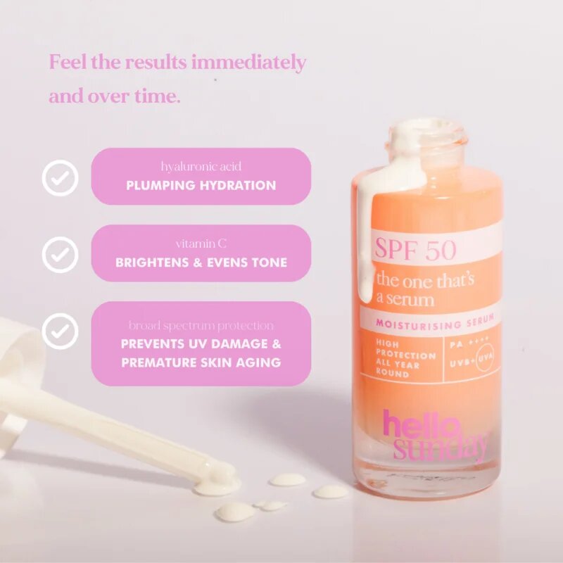 hello sunday the one that´s a serum zaščitni serum SPF 50 30 ml