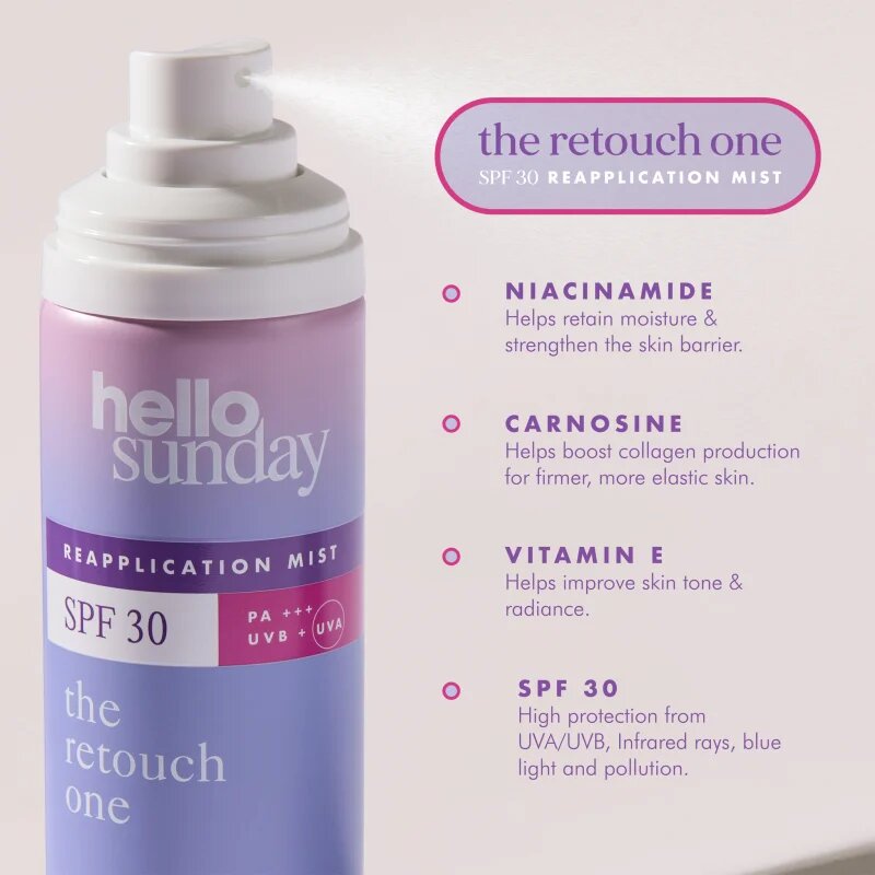 hello sunday the retouch one zaščitna meglica SPF 30 75 ml