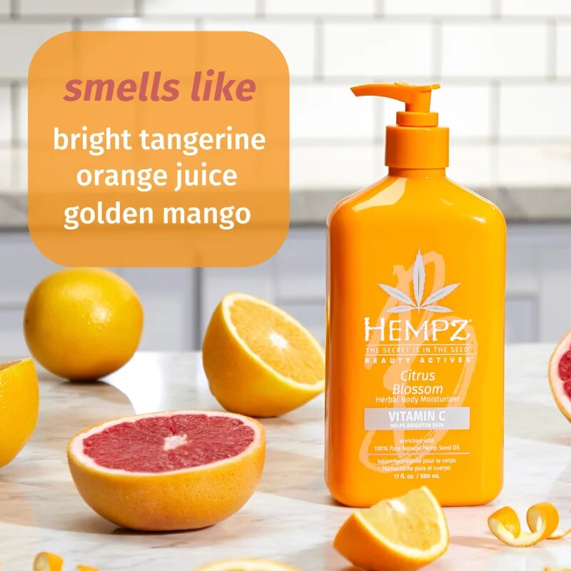 HEMPZ Citrus Blossom vlažilna krema 500 ml