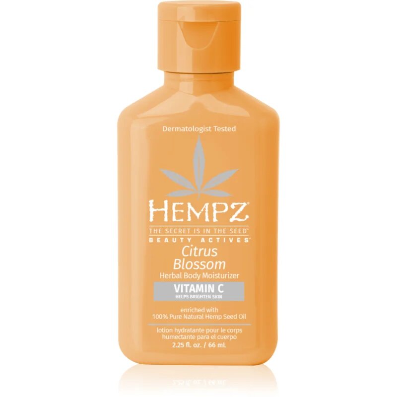 HEMPZ Citrus Blossom vlažilna krema za telo 66 ml