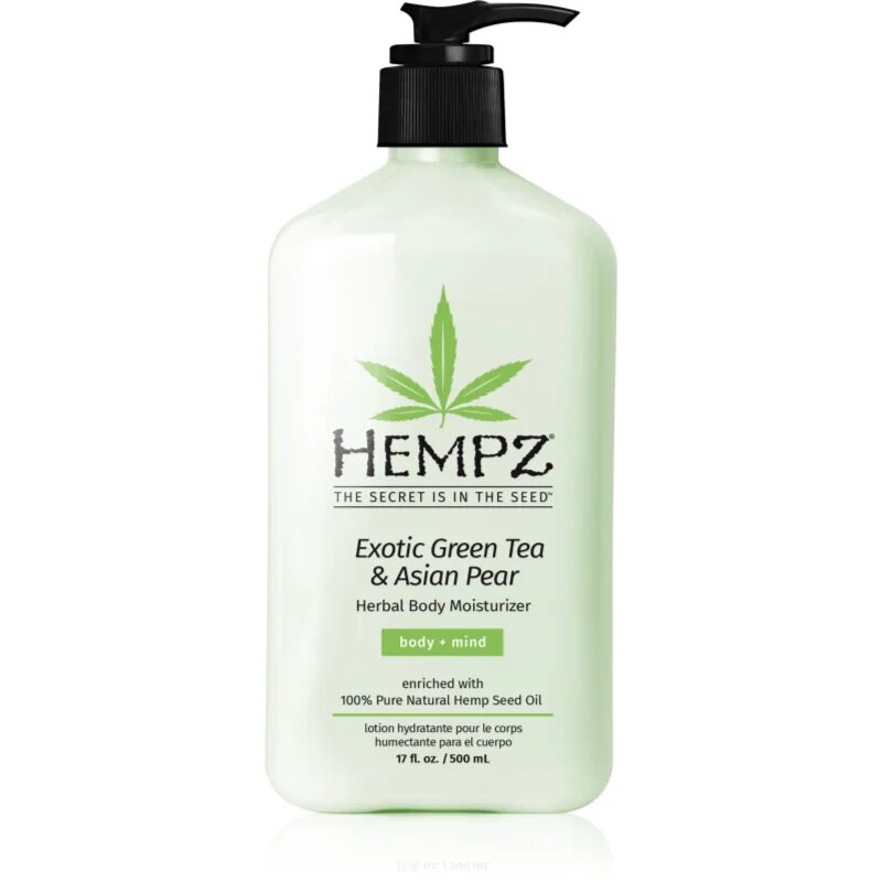 HEMPZ Exotic Green Tea & Asian Pear vlažilni losjon za telo 500 ml