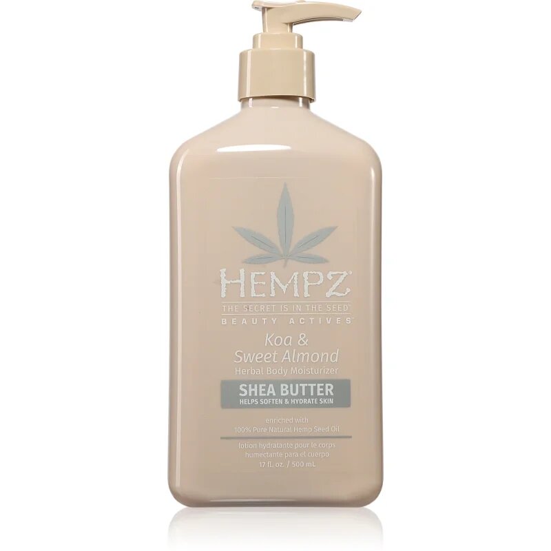 HEMPZ Koa & Sweet Almond vlažilni losjon za telo 500 ml