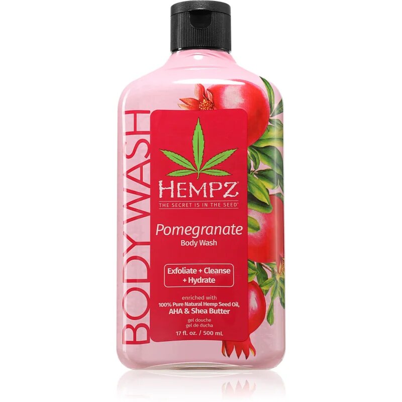 HEMPZ Pomegranate gel za prhanje 500 ml