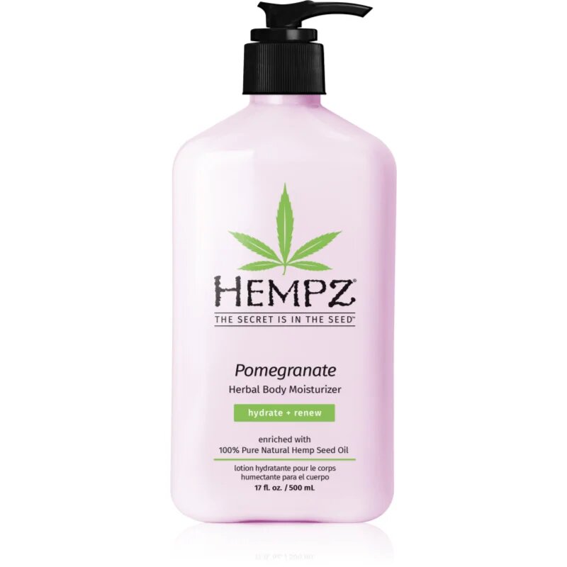 HEMPZ Pomegranate vlažilni losjon za telo 500 ml
