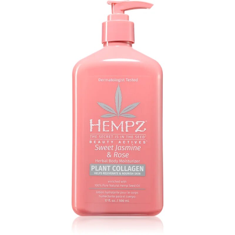 HEMPZ Sweet Jasmine & Rose vlažilni losjon 500 ml