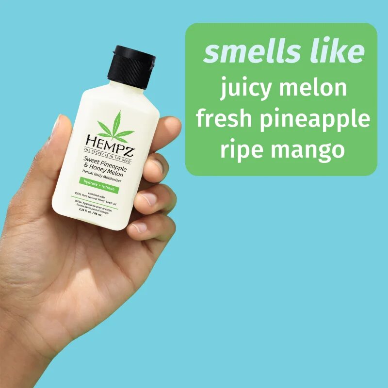 HEMPZ Sweet Pineapple Honey Melon vlažilni losjon za telo 66 ml