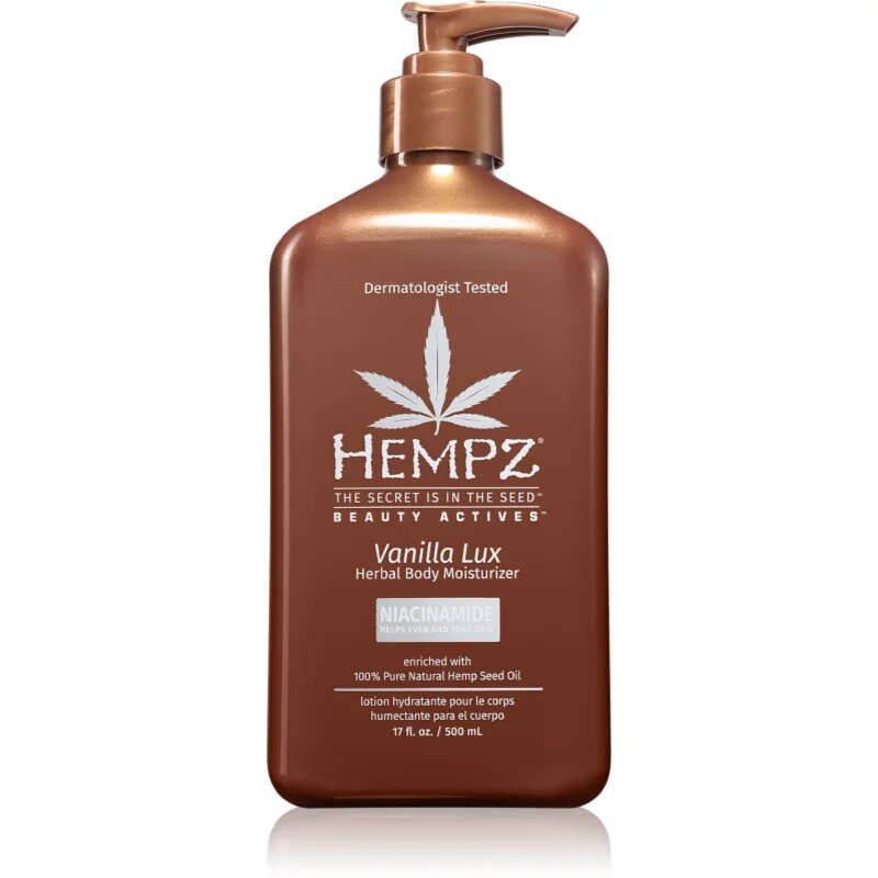 HEMPZ Vanilla Lux losjon za telo 500 ml