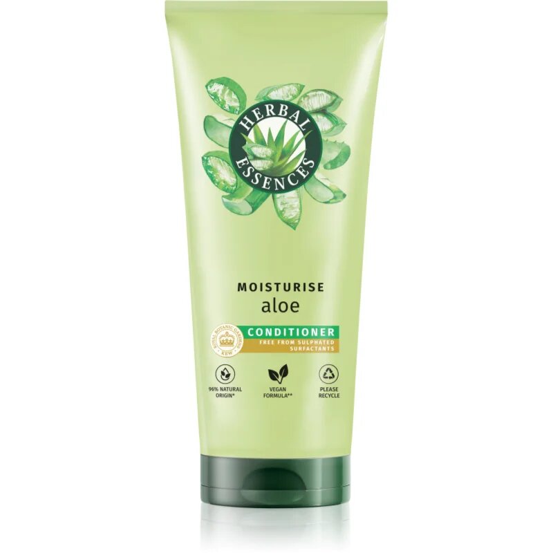 Herbal Essences Aloe Moisturise balzam za prehrano in hidracijo 250 ml