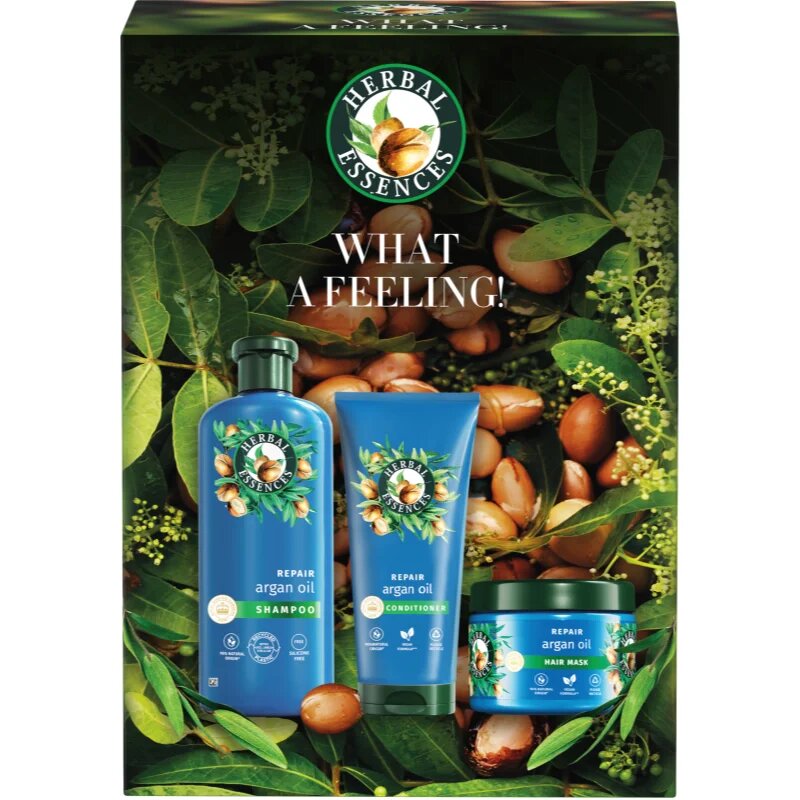 Herbal Essences Argan Oil Repair Gift Set darilni set za poškodovane lase