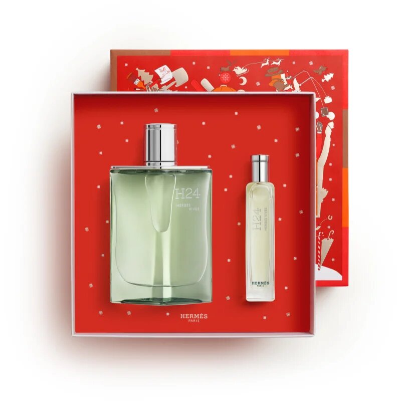 HERMÈS H24 Herbes Vives Eau de Parfum Set darilni set za moške