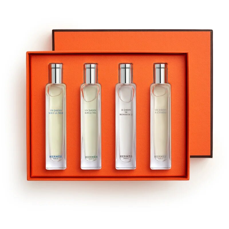 HERMÈS Parfums-Jardins Collection Travel Set potovalni set za kozmetiko uniseks