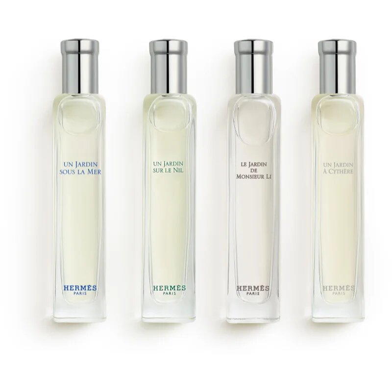 HERMÈS Parfums-Jardins Collection Travel Set potovalni set za kozmetiko uniseks
