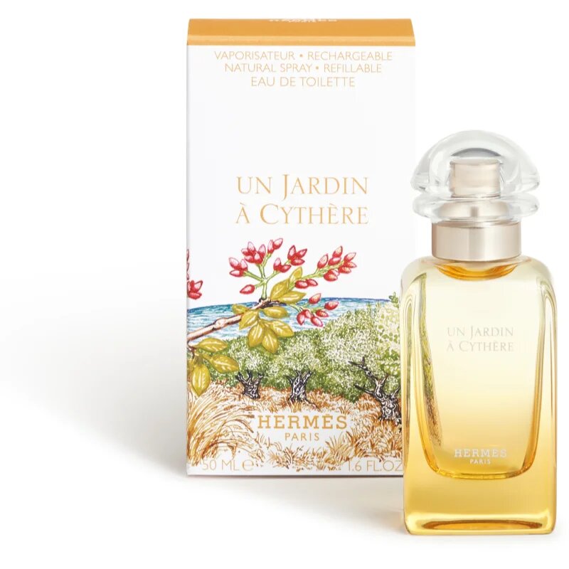 HERMÈS Parfums-Jardins Collection Un Jardin à Cythère toaletna voda polnilna uniseks 50 ml