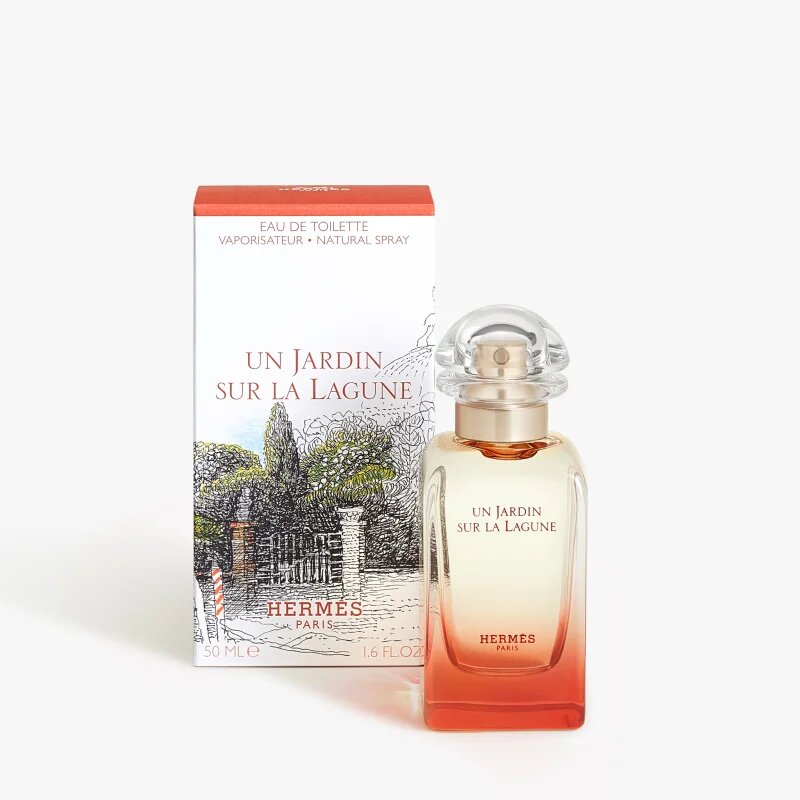 HERMÈS Parfums-Jardins Collection Un Jardin Sur La Lagune toaletna voda polnilna uniseks 50 ml