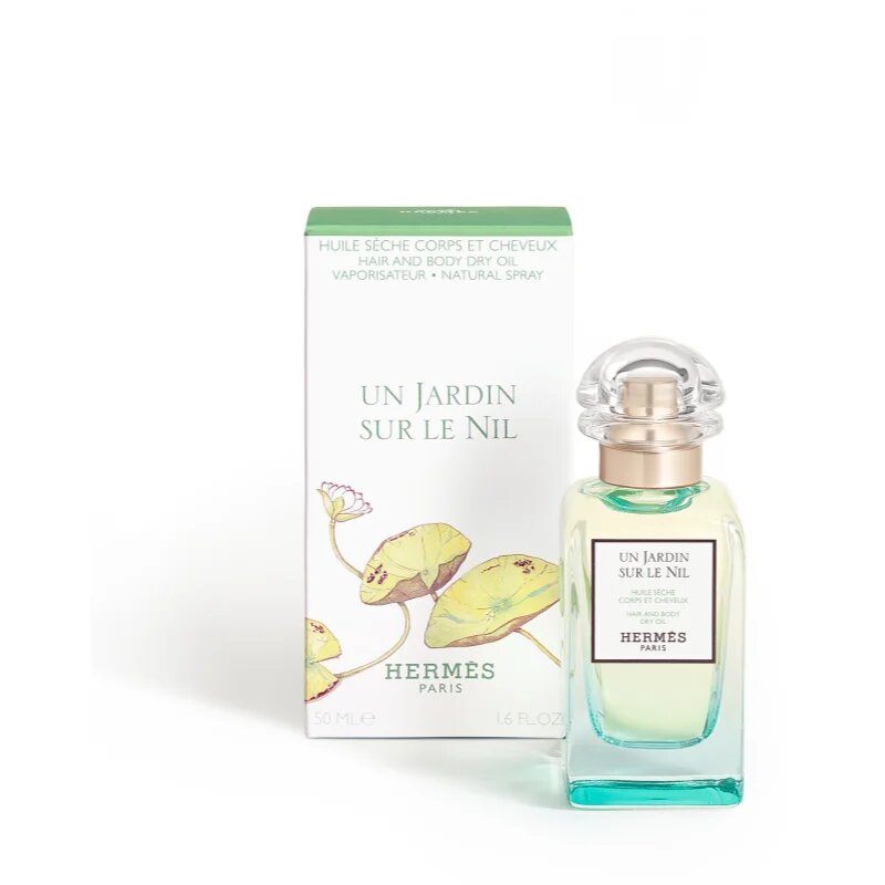 HERMÈS Parfums-Jardins Collection Un Jardin sur le Nil suho olje za lase in telo uniseks 50 ml