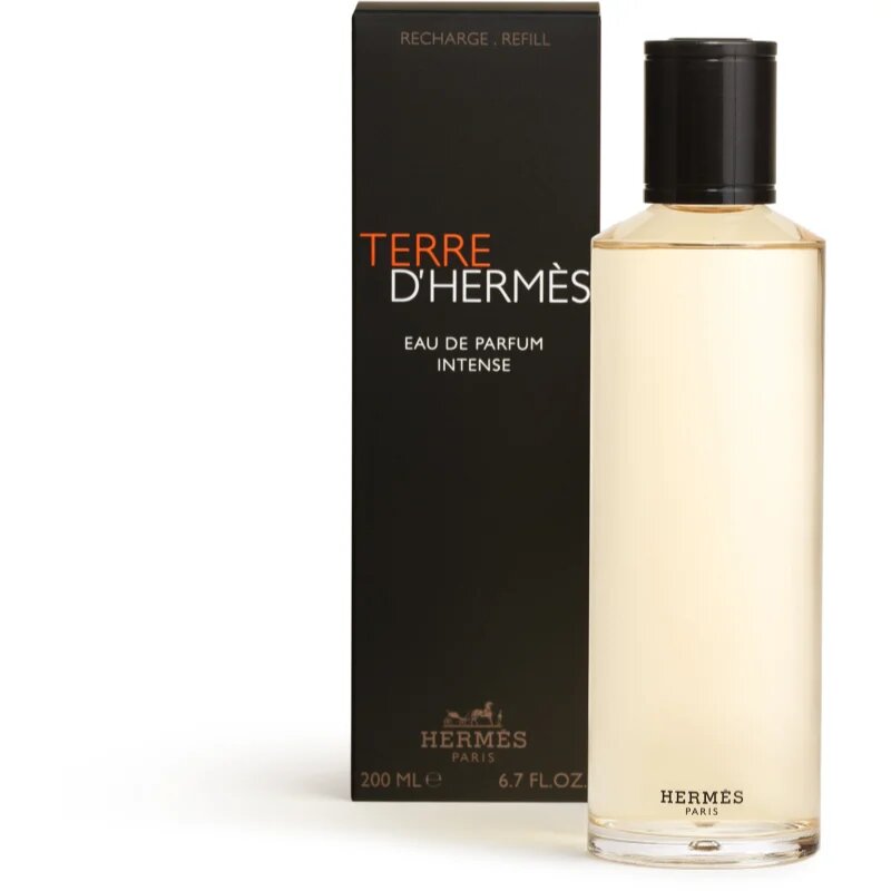 HERMÈS Terre d’Hermès Eau de Parfum Intense parfumska voda intense nadomestno polnilo za moške 200 ml