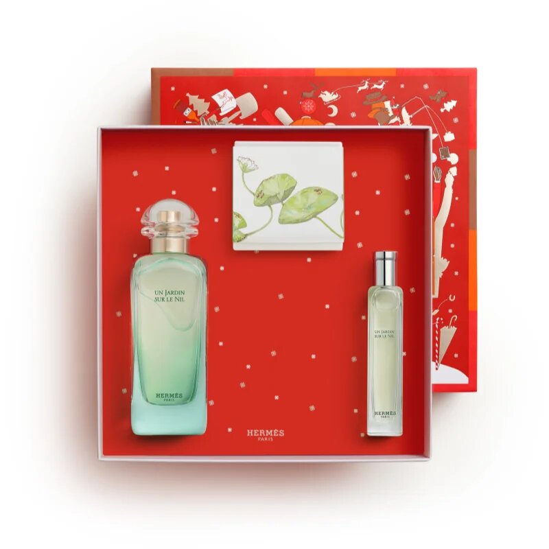 HERMÈS Un Jardin Sur Le Nil Eau de Toilette Set darilni set uniseks