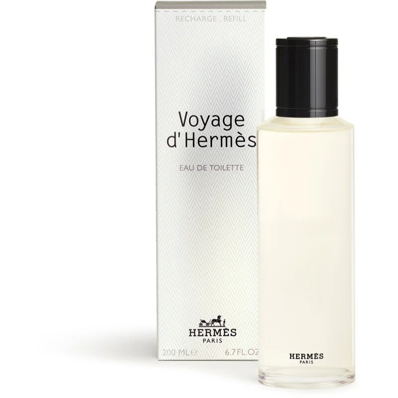 HERMÈS Voyage d'Hermès toaletna voda nadomestno polnilo za moške 200 ml