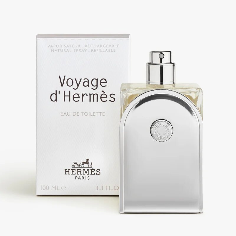 HERMÈS Voyage d'Hermès toaletna voda polnilna za moške 100 ml