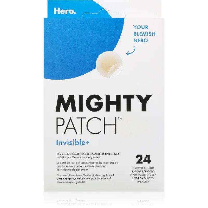 Hero Cosmetics Mighty Patch Invisible obliž proti aknam 24 kos