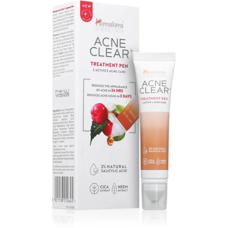 Himalaya Herbals Acne Clear+ Treatment Pen lokalna nega proti aknam 15 ml