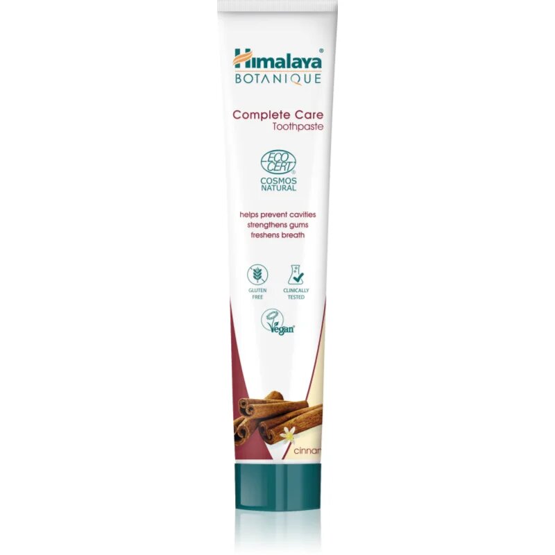 Himalaya Herbals Botanique Complete Care Cinnamon belilna zobna pasta za kompletno nego 75 ml