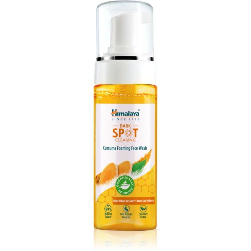 Himalaya Herbals Dark Spot Clearing Curcuma čistilna pena za obraz 150 ml