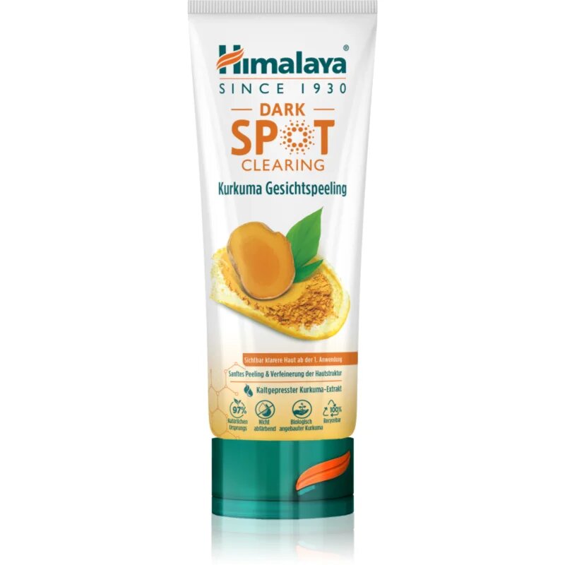 Himalaya Herbals Dark Spot Clearing Curcuma čistilni piling proti črnim pikicam 75 ml